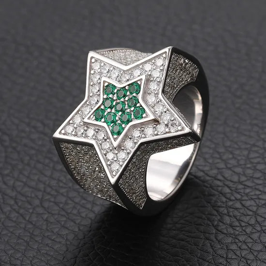 Draxen™ VVS Star Ring — Silver