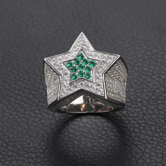 Draxen™ VVS Star Ring — Silver