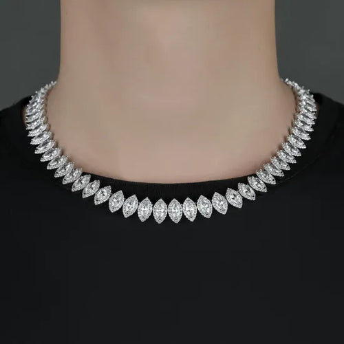 Draxen™ Iced Rope Chain — Silver