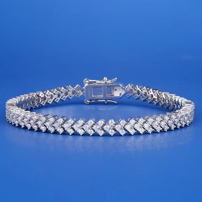 Draxen™ VVS Tennis Bracelet — Silver